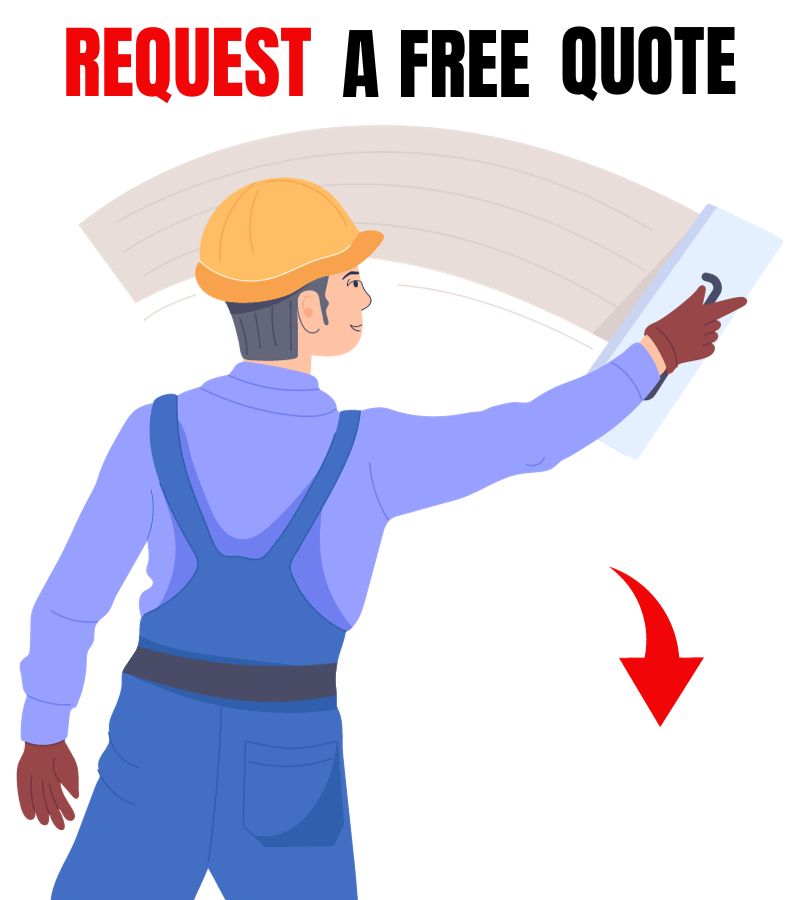 Proud Plasterers stafford Request A Quote mobile