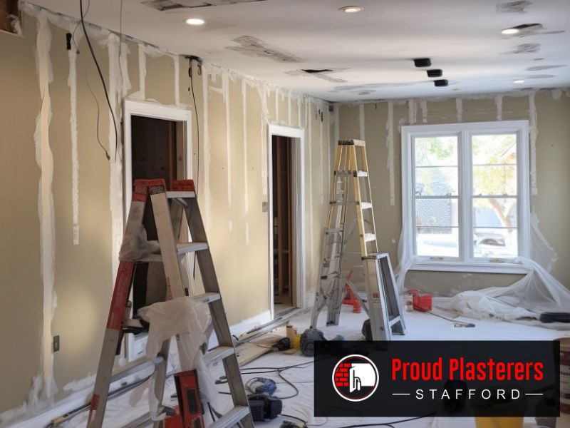 Stafford Staffordshire Plastering contractor ST16